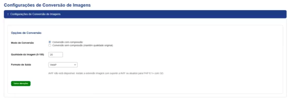 WPM Image Converter: Otimize suas imagens automaticamente para a web